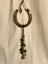 Load image into Gallery viewer, Horseshoe Witch Bells Jade and Serpentine