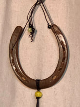 Load image into Gallery viewer, Horseshoe Witch Bells Jade and Serpentine