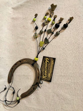 Load image into Gallery viewer, Horseshoe Witch Bells Jade and Serpentine