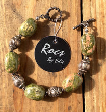 Load image into Gallery viewer, Unakite Bracelet