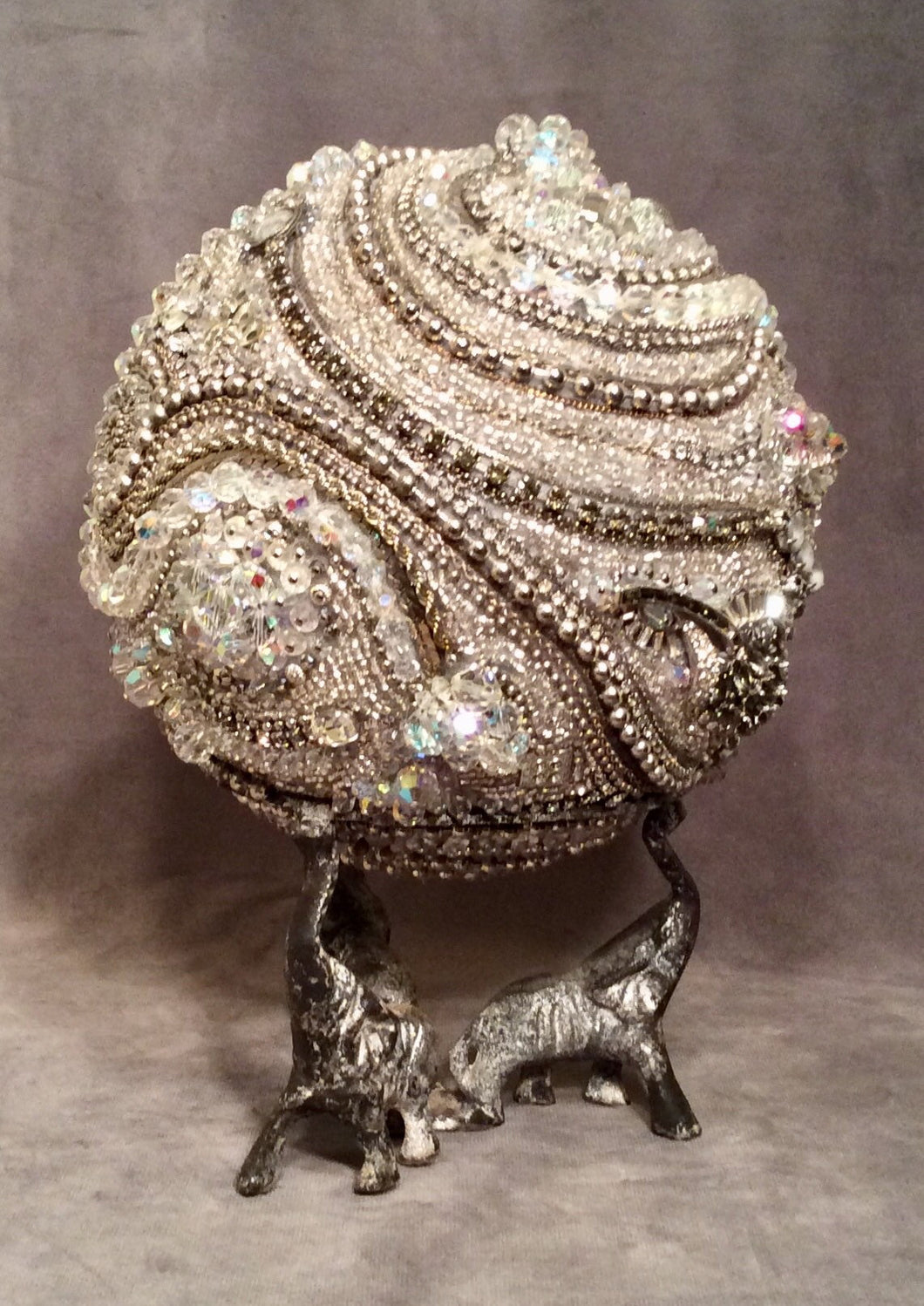 Esme' - Jeweled Crystal  Ball