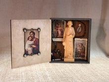 Load image into Gallery viewer, Cigar Box Nicho Shrine St. Joseph
