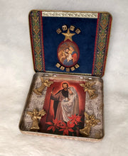 Load image into Gallery viewer, Holy Night Cigar Tin Nicho Shrine