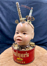 Load image into Gallery viewer, Nikola Steampunk Baby Assemblage
