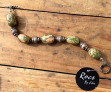 Load image into Gallery viewer, Unakite Bracelet
