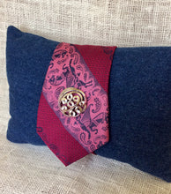 Load image into Gallery viewer, Funky Pink Tie Pillow
