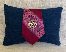 Load image into Gallery viewer, Funky Pink Tie Pillow
