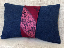 Load image into Gallery viewer, Funky Pink Tie Pillow
