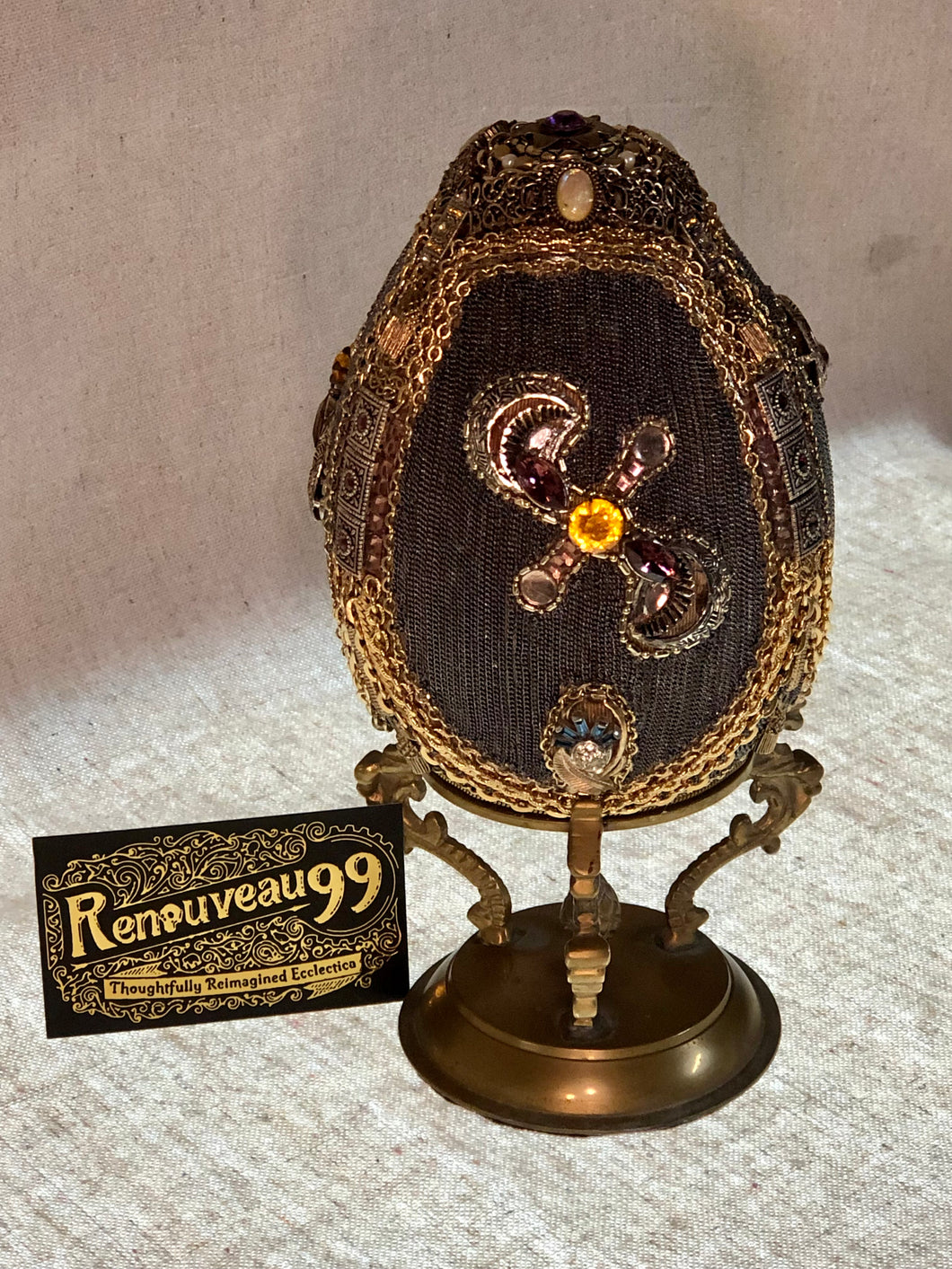 Chandra Dragon Egg Jewelry Sculpture