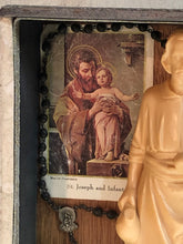 Load image into Gallery viewer, Cigar Box Nicho Shrine St. Joseph
